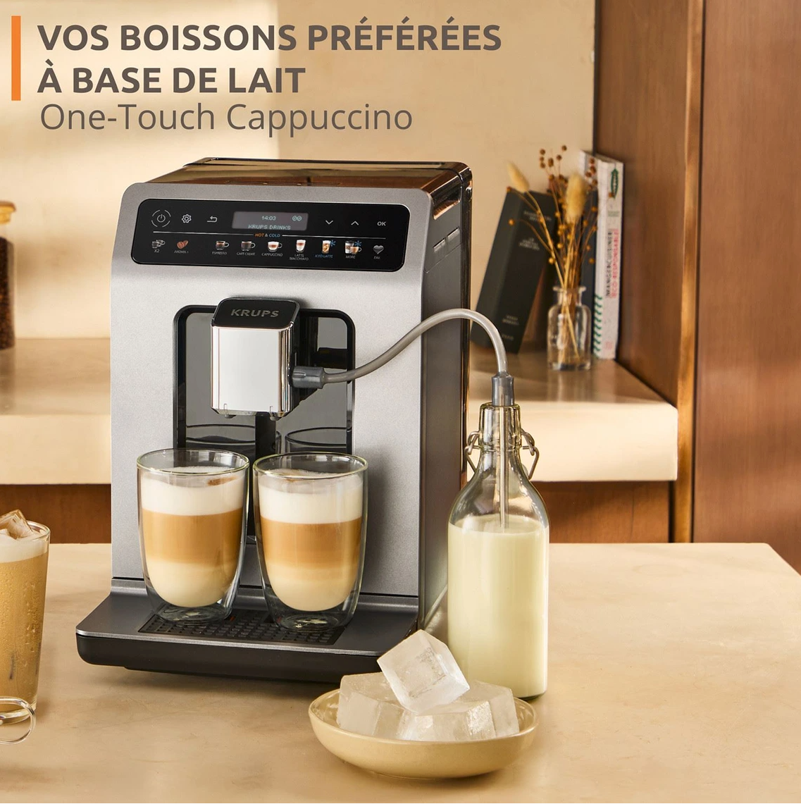 Expresso Broyeur Evidence Hot & Cold EA898DF1